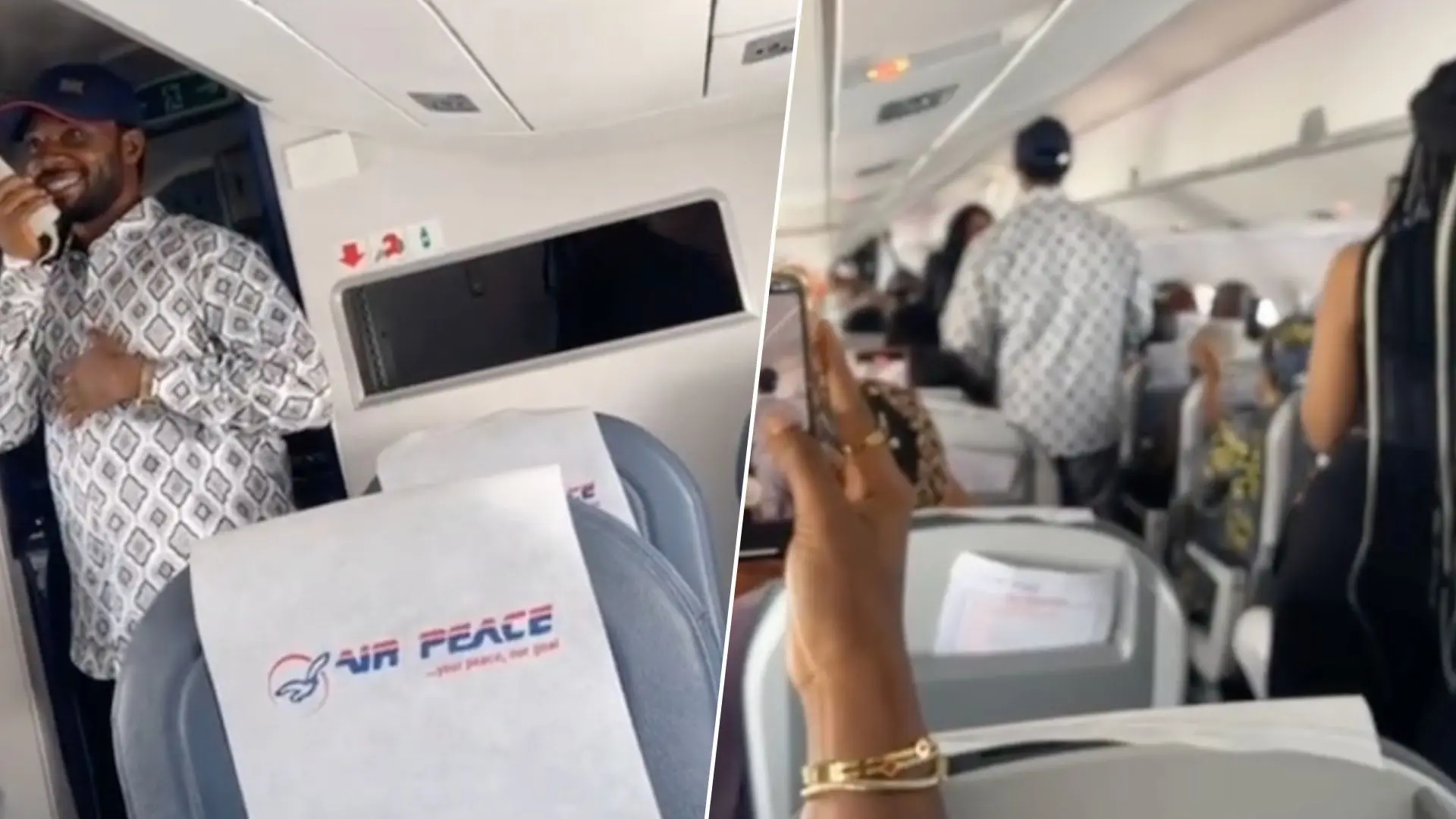 На борту літака під оплески пасажирів хлопець зробив пропозицію своїй коханій - це миле відео.